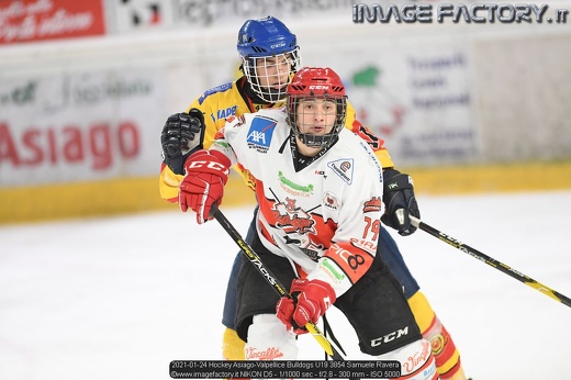 2021-01-24 Hockey Asiago-Valpellice Bulldogs U19 3854 Samuele Ravera